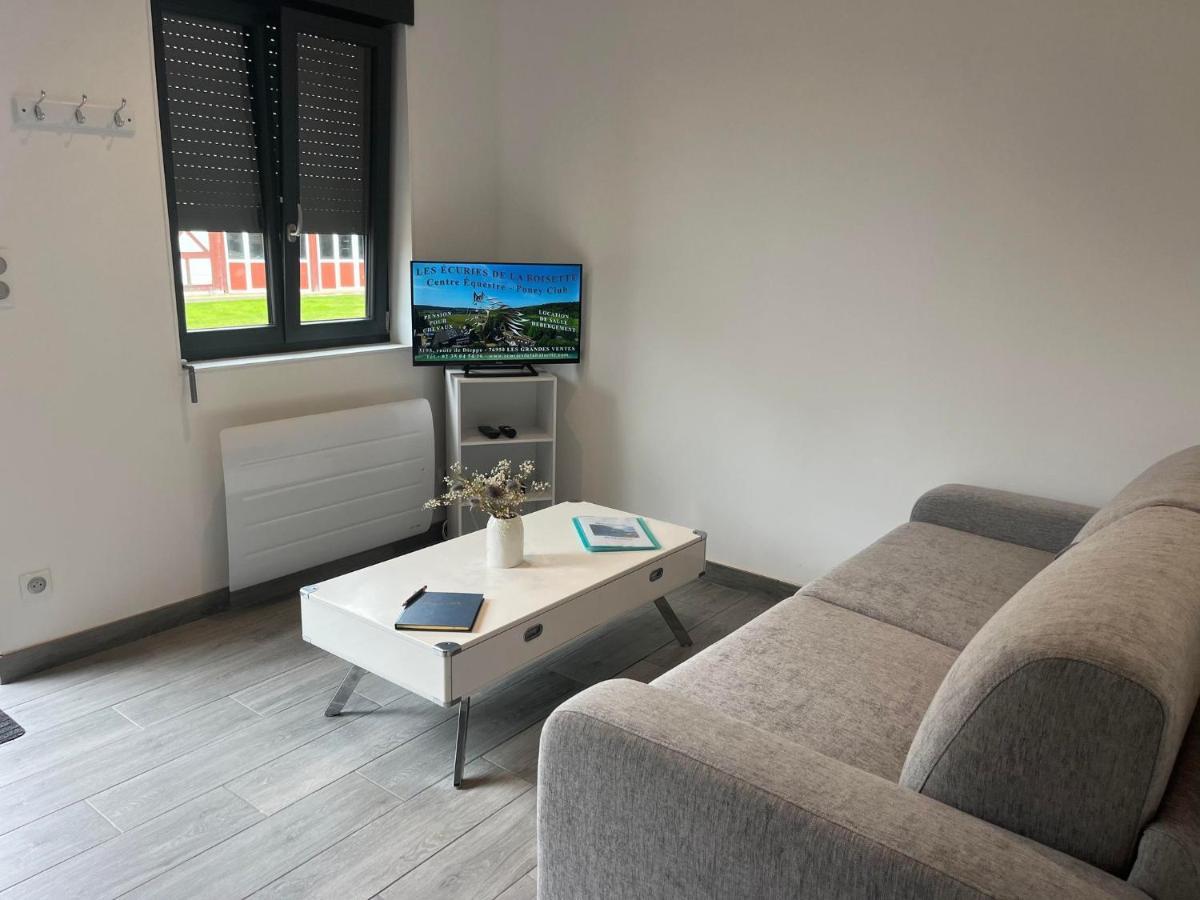 Eawy Lodge 6 Personnes Les Grandes-Ventes Exterior foto